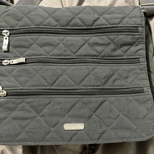Grey Messenger Baggallini